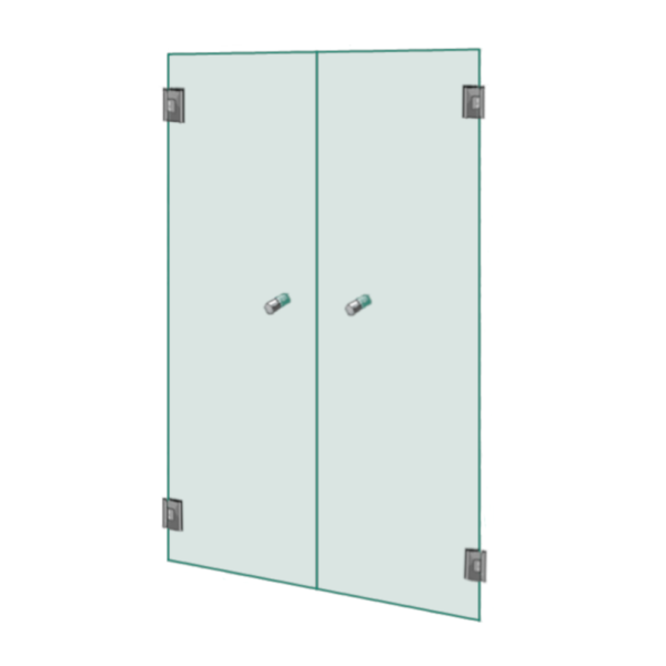 Shower Screen | Frameless | Wall to Wall | SS1220